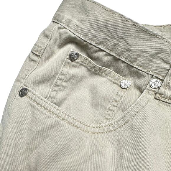 Mizkeen Originals | Men | Vintage 90s Y2K Khaki Cargo Shorts | Size 40 - Picture 10 of 11